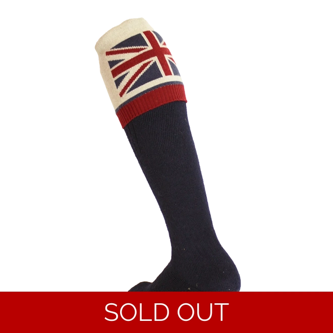 product Image for Waring Brooke Union Jack Socks Navy